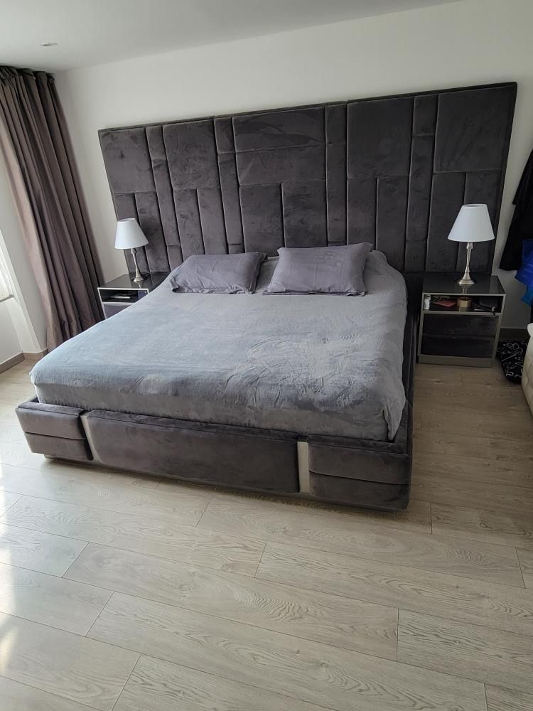 Juego de cama y lamparas  #980