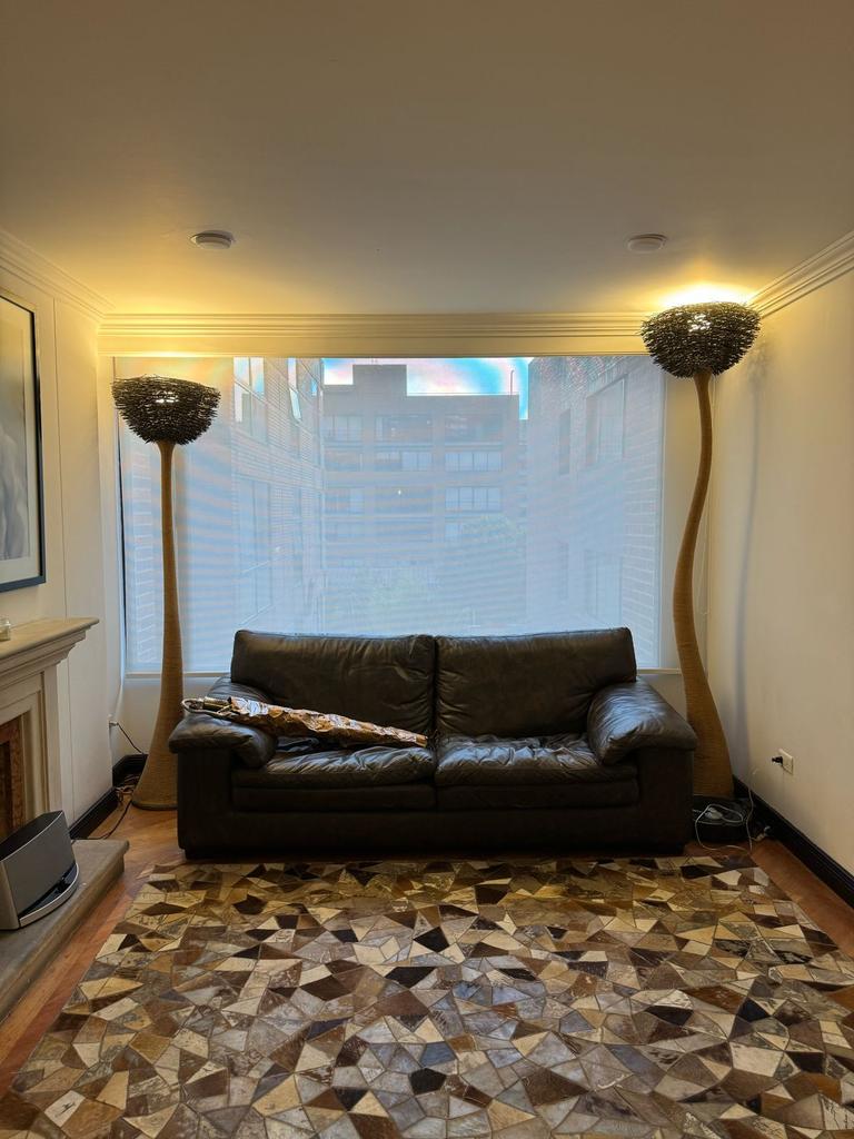 2 Lámparas de piso #777